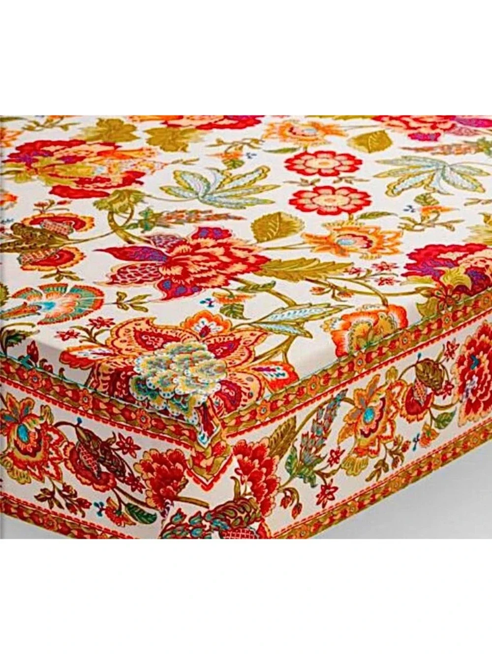 World Market Floral Kavita Tablecloth – 60” x 90”